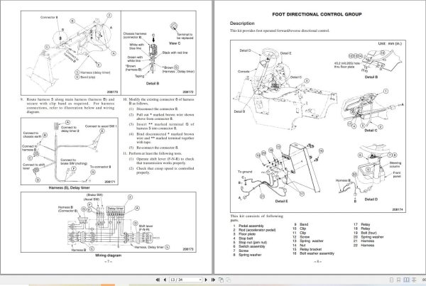 Mitsubishi Forklift FGC55K FGC55K STC Service Manual (3)