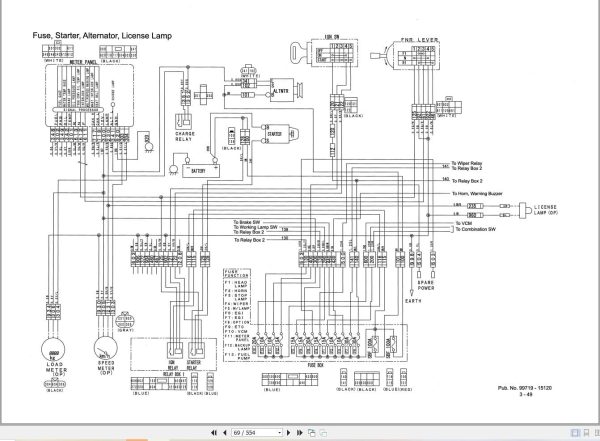 Mitsubishi Forklift FGE15N FGE18N FGE20CN Service Operation Manual (3)