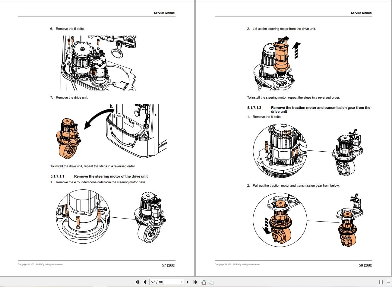 Mitsubishi Forklift OPB12N2F OPB12N2FP OPB20N2 OPB20N2P OPB25N2 OPB25N2P Service Manual (2)