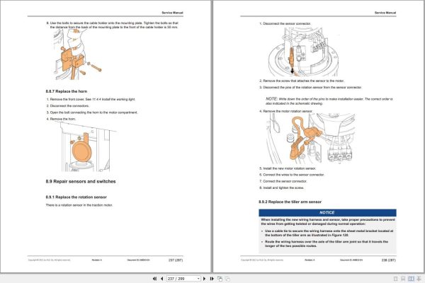 Mitsubishi Forklift PBP16N3 PBP20N3R Service Operation Manual 06.2023 (2)