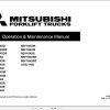 Mitsubishi Forklift PBV20N3D to SBF16N3SS Service and Operation Manual 06.2023 (2)