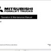 Mitsubishi Forklift PBV20PD SBV12P SBV12PI SBV16P SBV16PI SBV16PS Service Operation Manual (3)