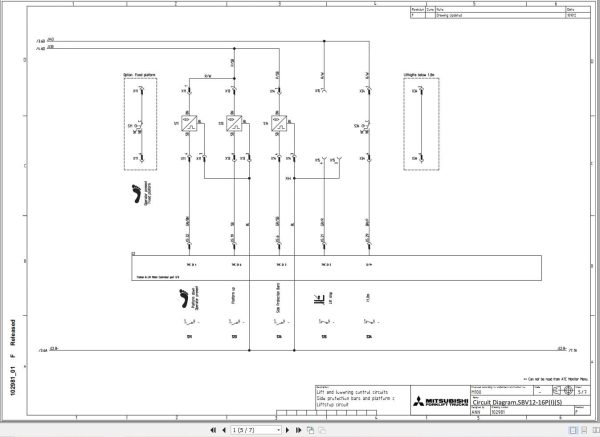 Mitsubishi Forklift PBV20PD Service Operation Maintenance Manual 12.2023 (4)