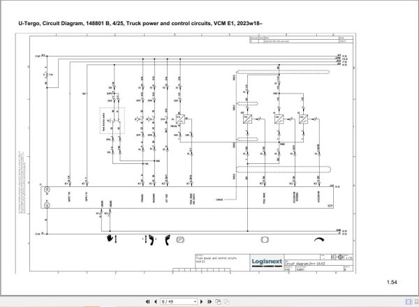 Mitsubishi Forklift RB12N3L RB14N3L Diagrams and Service Manual (2)