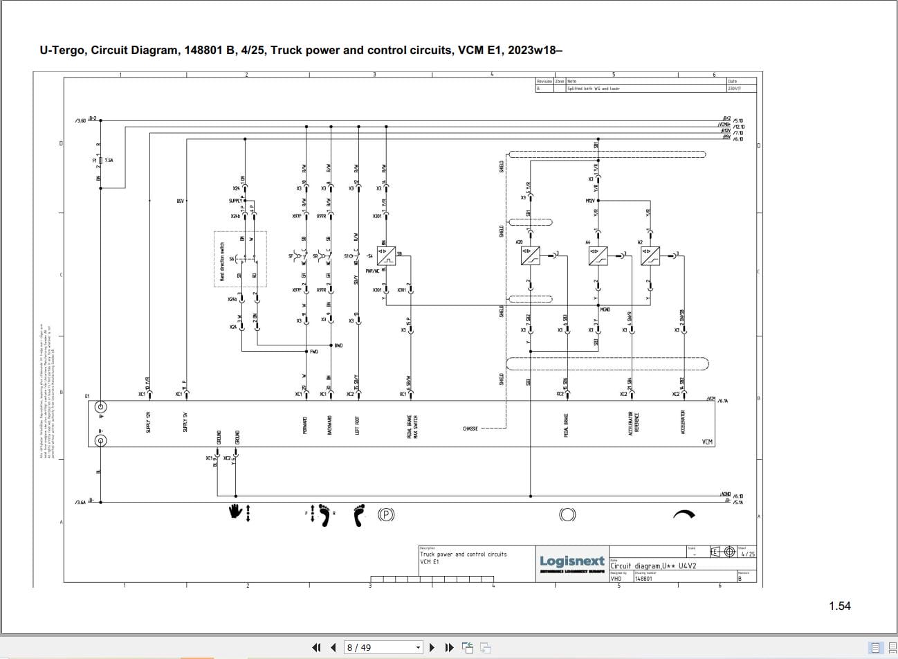 Mitsubishi Forklift RB12N3L RB14N3L Diagrams and Service Manual (2)