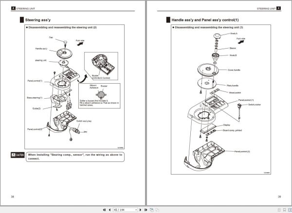 Mitsubishi Forklift RBF14CA RBF20CA Service Operation Manual (3)