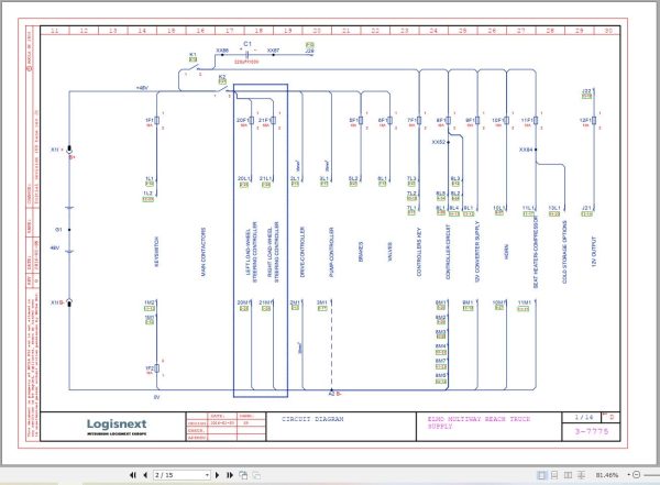 Mitsubishi Forklift RBM20N2 Diagrams and Service Manual (2)
