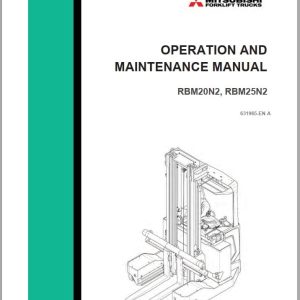 Mitsubishi Forklift RBM20N2 RBM25N2 Operation and Service Manual 12.2023 (1)