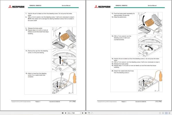 Mitsubishi Forklift RBM20N2 RBM25N2 Operation and Service Manual 12.2023 (4)