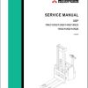 Mitsubishi Forklift SBP10N2 SBP16NSR Service Operation Manual 03.2022 (2)