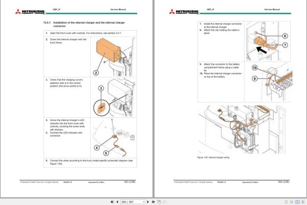 Mitsubishi Forklift SBP10N2R to SBP16N2SR Service Manual (2)