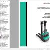 Mitsubishi Forklift SBP10N3 SBP16N3(I)(S)(R) Service Operation Manual 03.2023 (1)