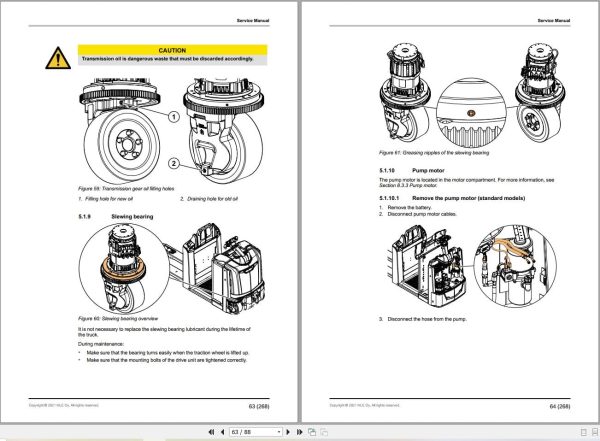 Mitsubishi Forklift TBR30N2 TBR50N2 Service Operation Manual 09.2023 (3)