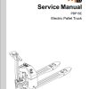 Mlift Forklift PBP15E PBP15E2 Service Operation Manual (2)