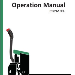 Mlift Forklift PBPA15EL Operation Manual (1)