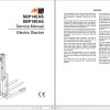 Mlift Forklift SBP14EAS Service Operation Parts Manual (1)
