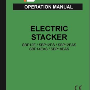 Mlift Forklift SBP18EAS Service Operation Parts Manual (1)