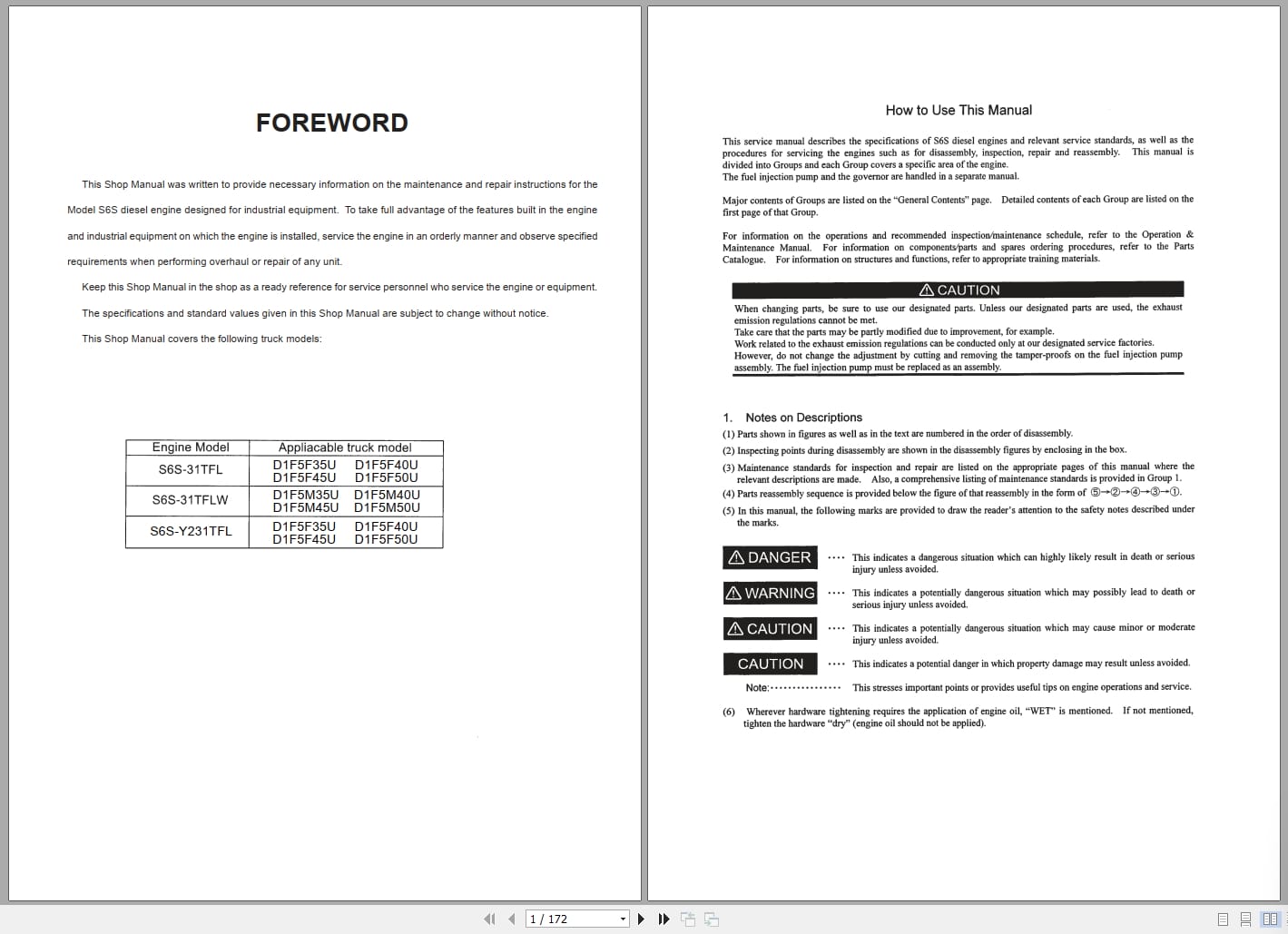 Nissan Diesel Engine S6S Series Shop Manual (1)