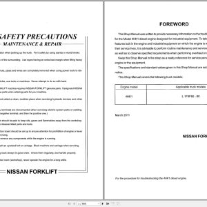 Nissan Engine 4HK1 Maintenance And Repair Manual (1)