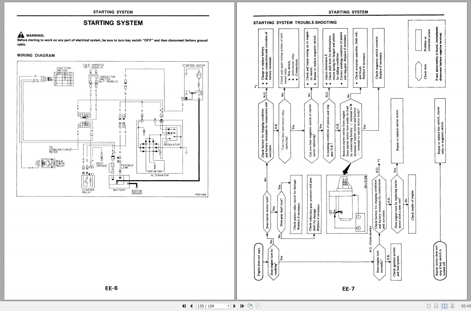 Nissan Engine H15 H20 II H25 For J01 J02 Service Manual SM3E J12EG0 (3)