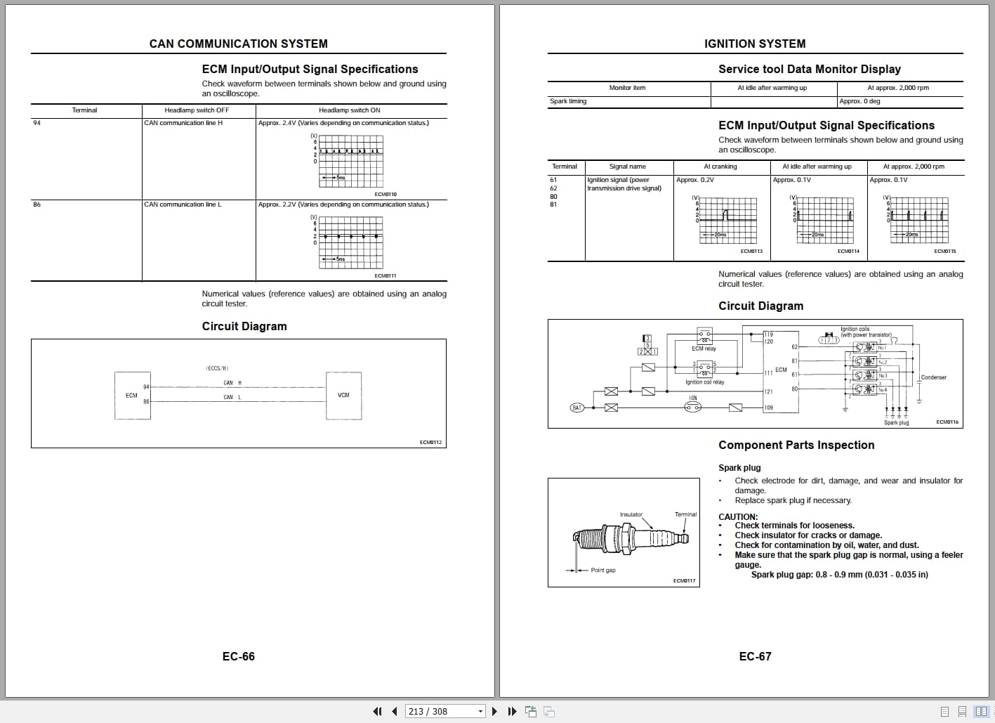 Nissan Engine K15 K21 K25 Service Manual And Technical Bulletin SM03E LOKG0 (3)