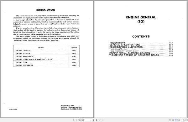 Nissan Engine Td27 Bd30 For J01 J02 Series Service Manual Sm3E J12Eg0 (1)
