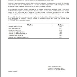 Nissan Engine TD42 For 1F4 Series Service Manual SM08E TD42G0 FR (1)