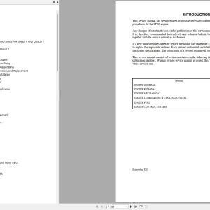 Nissan Engine ZD30 For 1F4 Series Service Manual SM12E ZD30G1 (1)