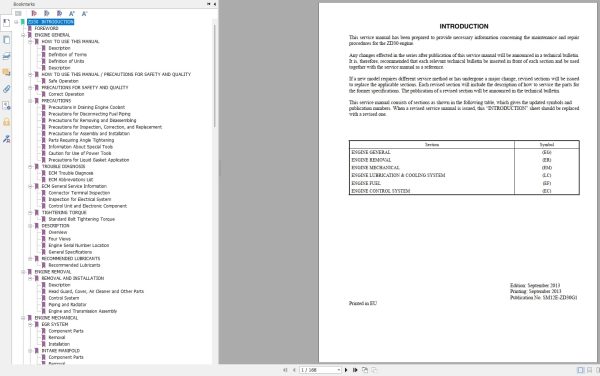 Nissan Engine Zd30 For 1F4 Series Service Manual Sm12E Zd30G1 (1)