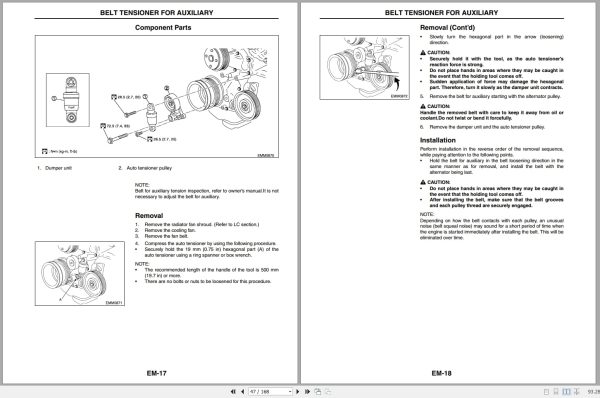 Nissan Engine Zd30 For 1F4 Series Service Manual Sm12E Zd30G1 (2)