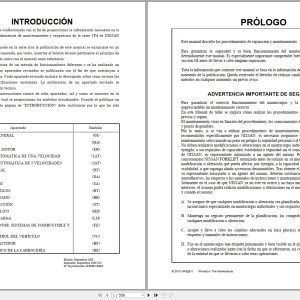 Nissan Forklift 1F4 Series Service Manual SM08E 1F4G0 ES (1)
