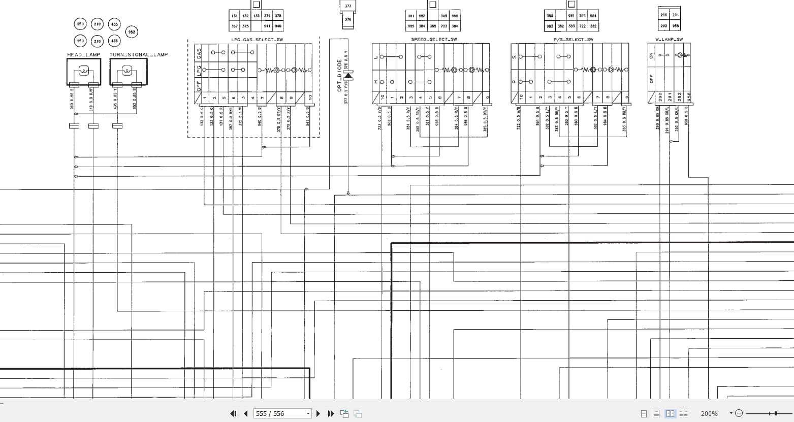 Nissan Forklift 1F4 Series Service Manual SM08E 1F4G0 ES (4)