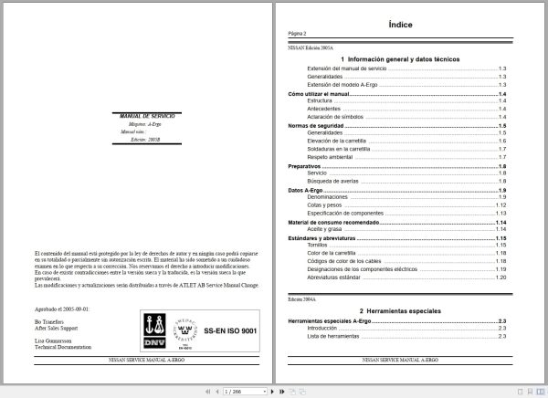 Nissan Forklift A Ergo Service Manual Es (1)