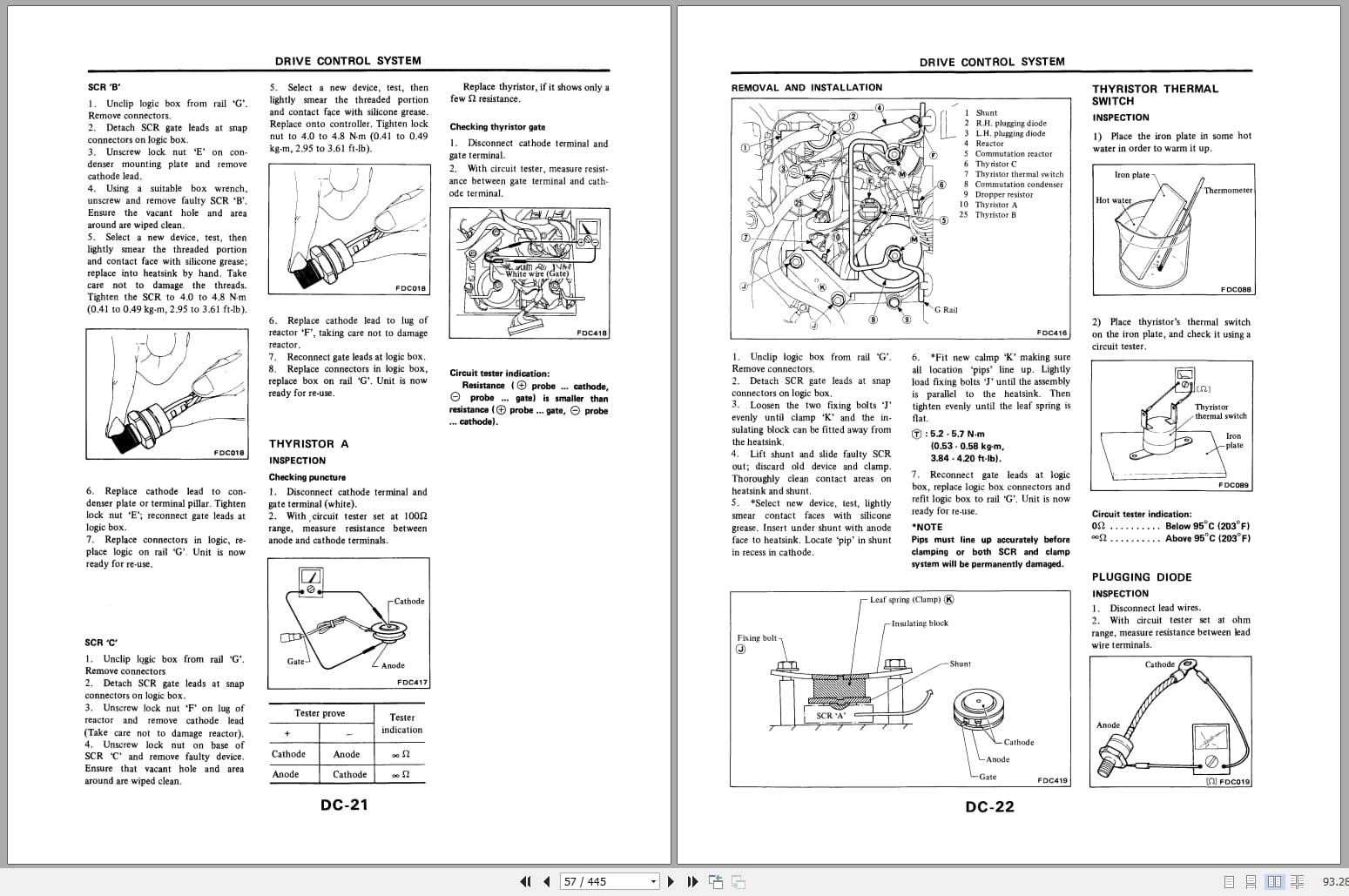 Nissan Forklift N01 Series Service Manual And Technical Bulletin (2)