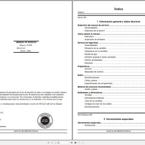 Nissan Forklift PS125 PSH160 PSH200 Service Manual ES (1)