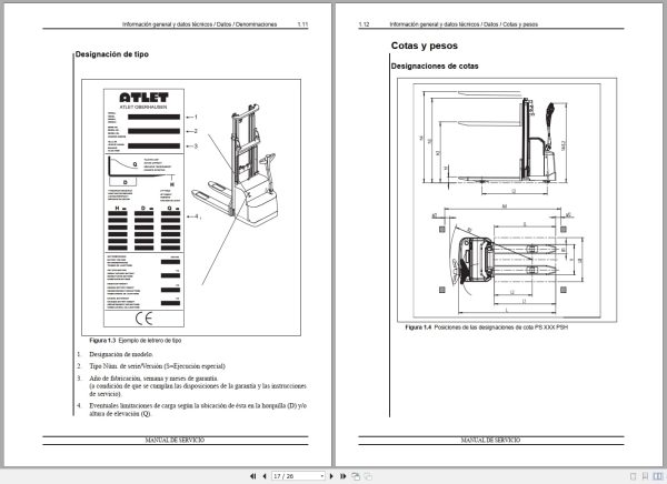 Nissan Forklift Ps125 Psh160 Psh200 Service Manual Es (2)