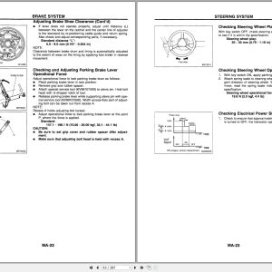 Nissan Forklift Q02 Series Service Manual And Technical Bulletin (2)