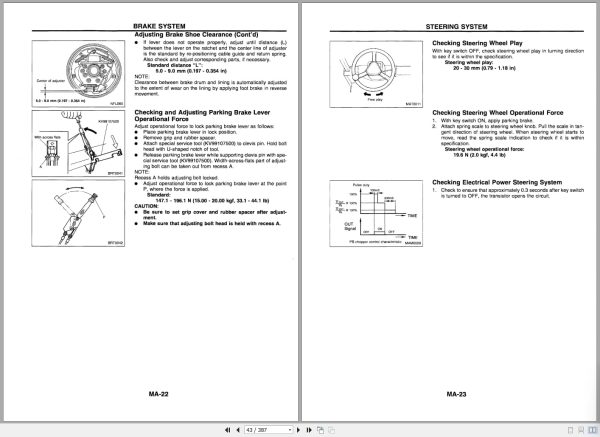 Nissan Forklift Q02 Series Service Manual And Technical Bulletin (2)