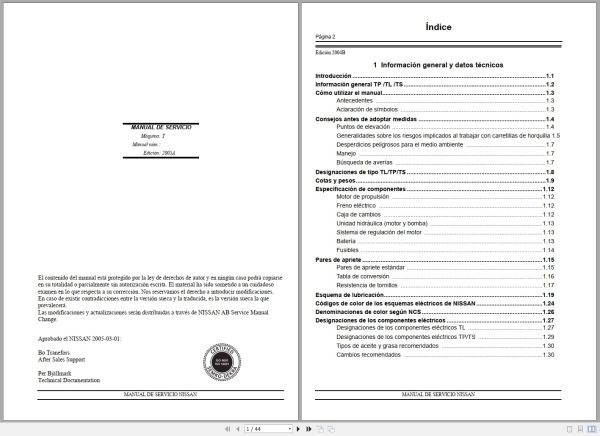 Nissan Forklift T Series Service Manual Es (1)