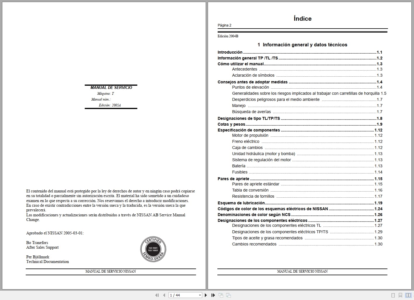 Nissan Forklift T Series Service Manual ES (1)