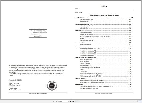 Nissan Forklift U Series Service Manual Es (1)