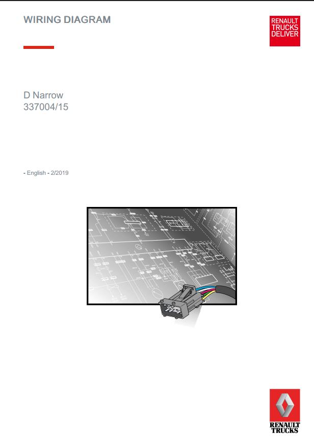 Renault D Narrow Truck 2019 Wiring Diagrams (1)
