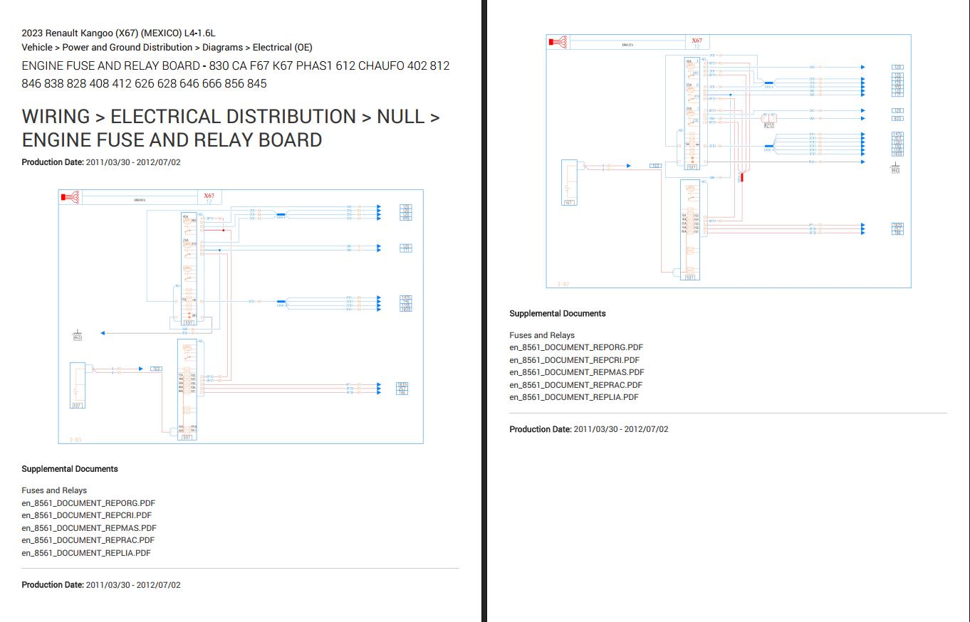 Renault Kangoo (X67) L4 1.6L 2023 Electrical Wiring Diagrams (2)