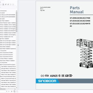 SINOBOOM Forklift Parts Catalog Schematic Update 2025 (6)