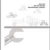 Sany Motor Grader SHG190C Maintenance Manual (1)