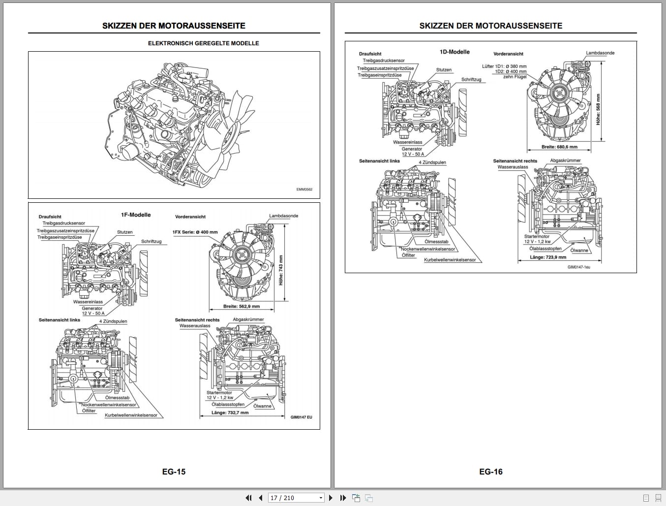 Suzuki Engine K15 K21 K25 For 1F1 1F2 1D1 1D2 Series Service Manual SM08E KENGEU DE (2)