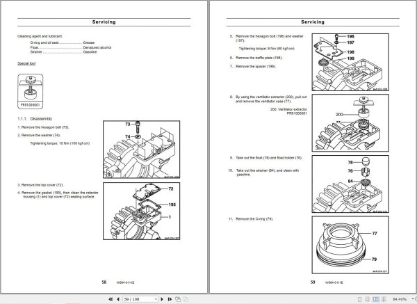 Tadano Crane R120S Service Manual W564 0111E (2)