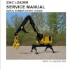 Tigercat Loader 234C Service Manual 72861AENG
