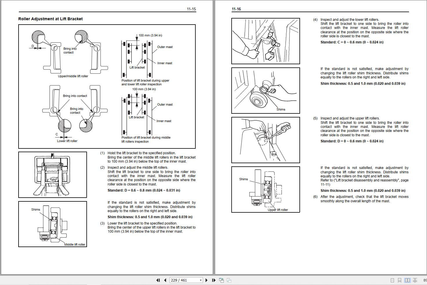 Toyota Forklift FDZN20 to FDZN30 Service Manual CE068 (2)