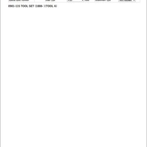 Toyota Forklift FDZN30 40321 Parts Catalog 2022 (1)